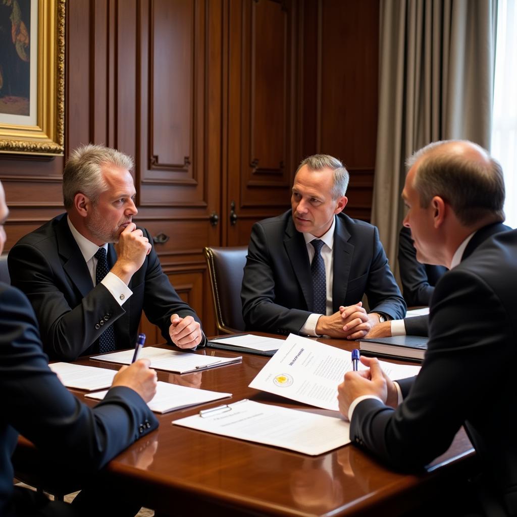 Haaland's dad meeting with Real Madrid representatives