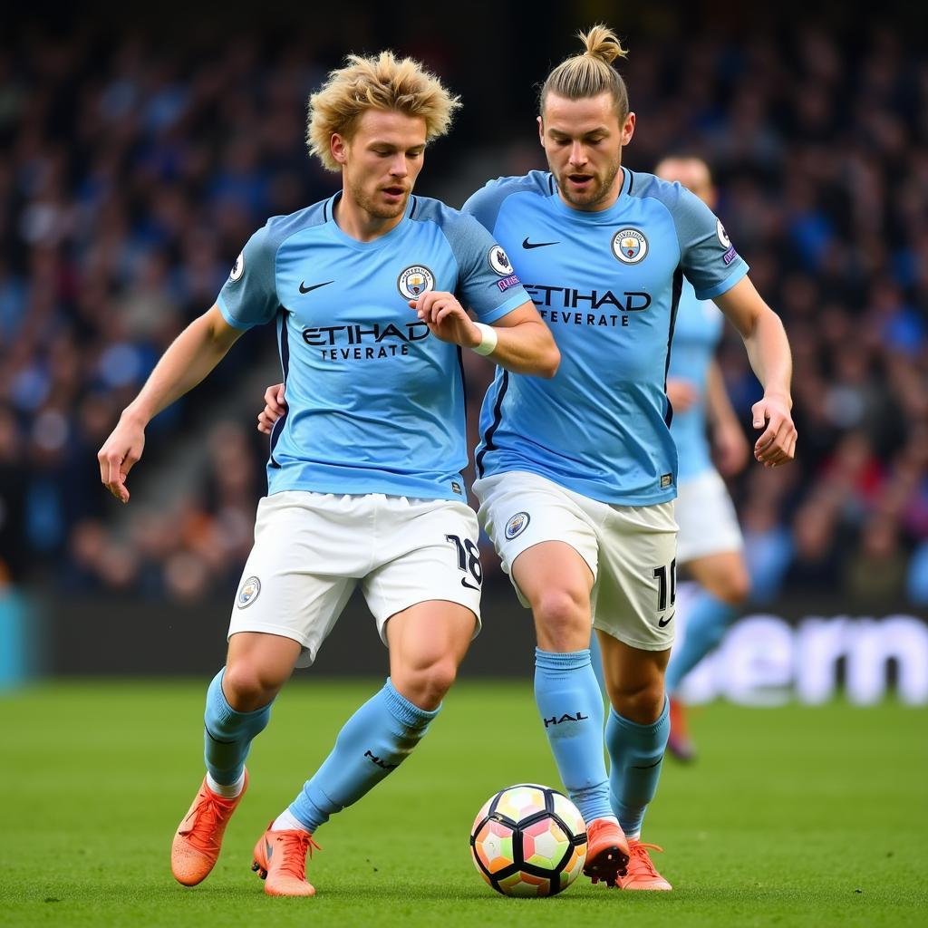 Haaland and De Bruyne leading Man City's attack