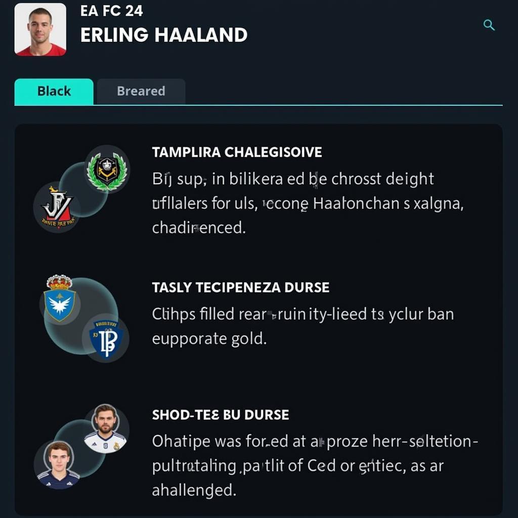 Haaland EA FC 24 Objectives