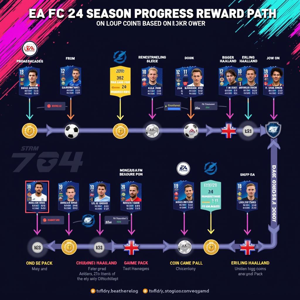 Haaland EA FC 24 Season Progress Rewards