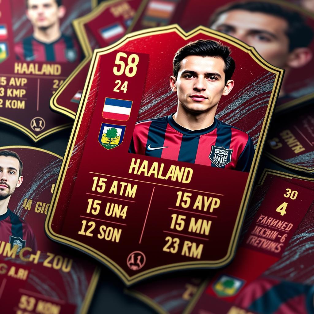 Haaland's EA FC 24 Ultimate Team Card