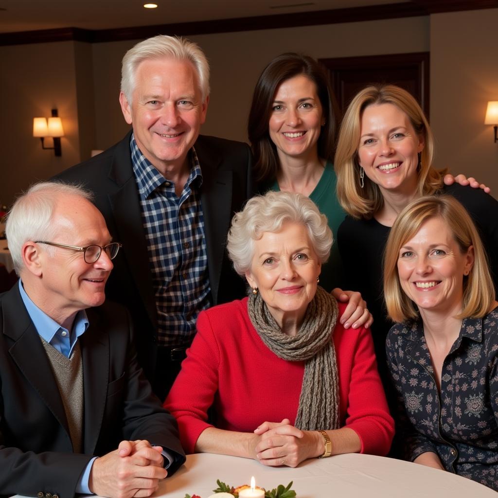 Erling Haaland with Extended Family