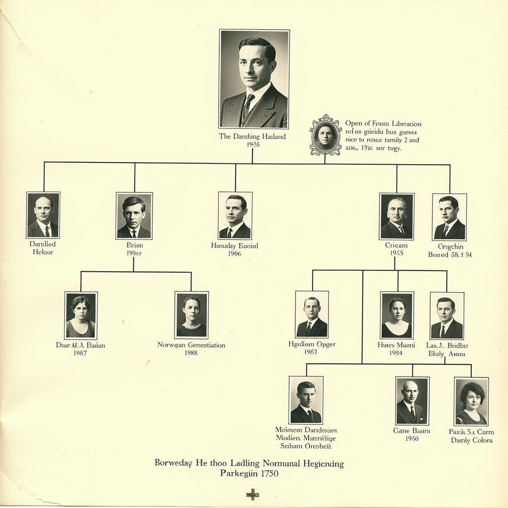 Haaland Family Tree Diagram