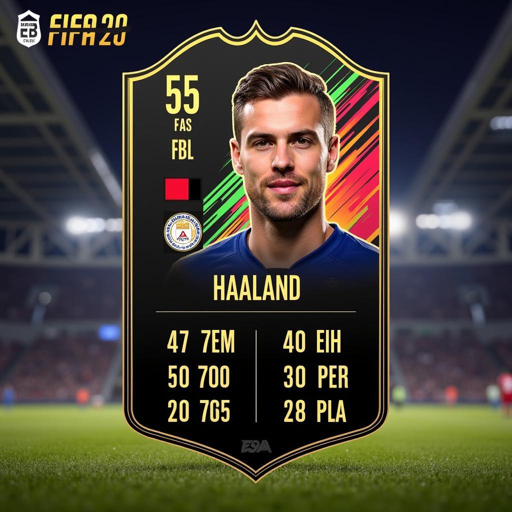 Haaland FIFA 20 Player Card