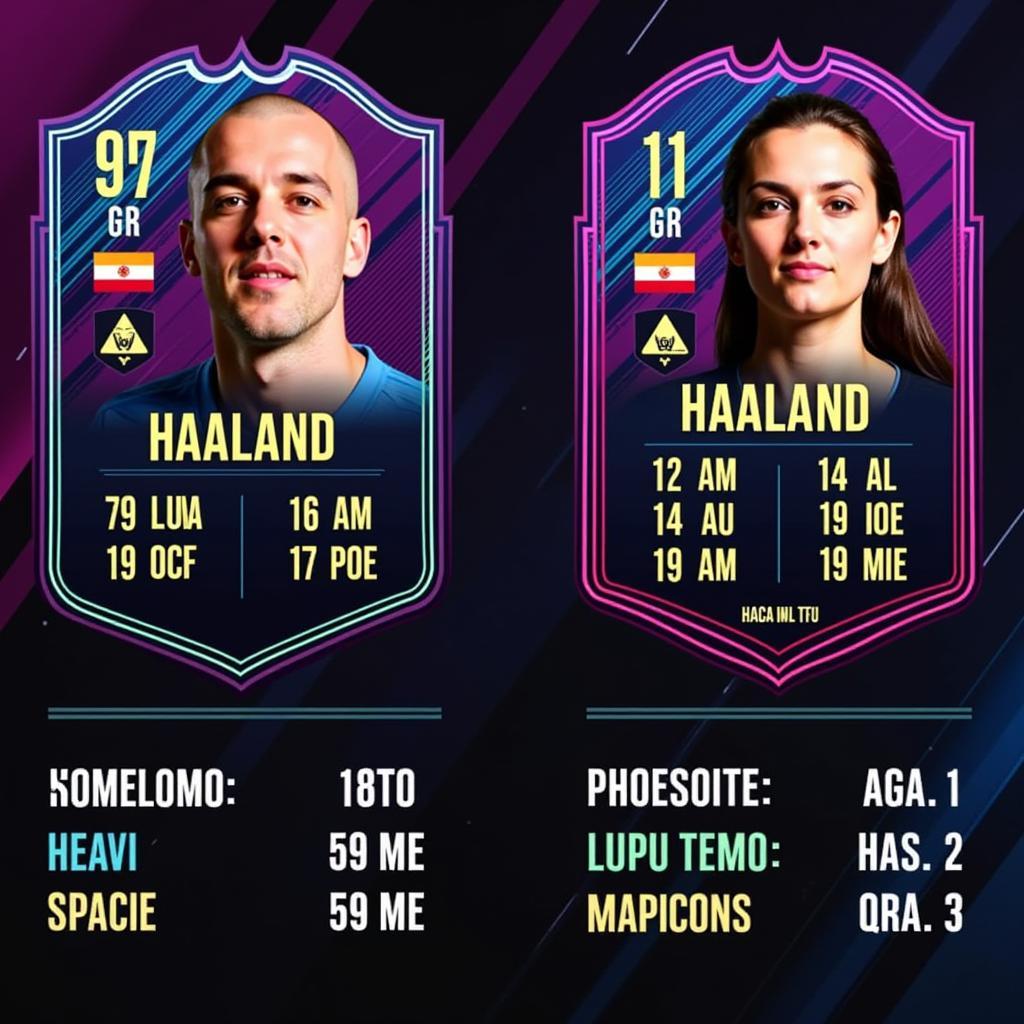 Haaland FIFA 20 IF Card Stats Overview