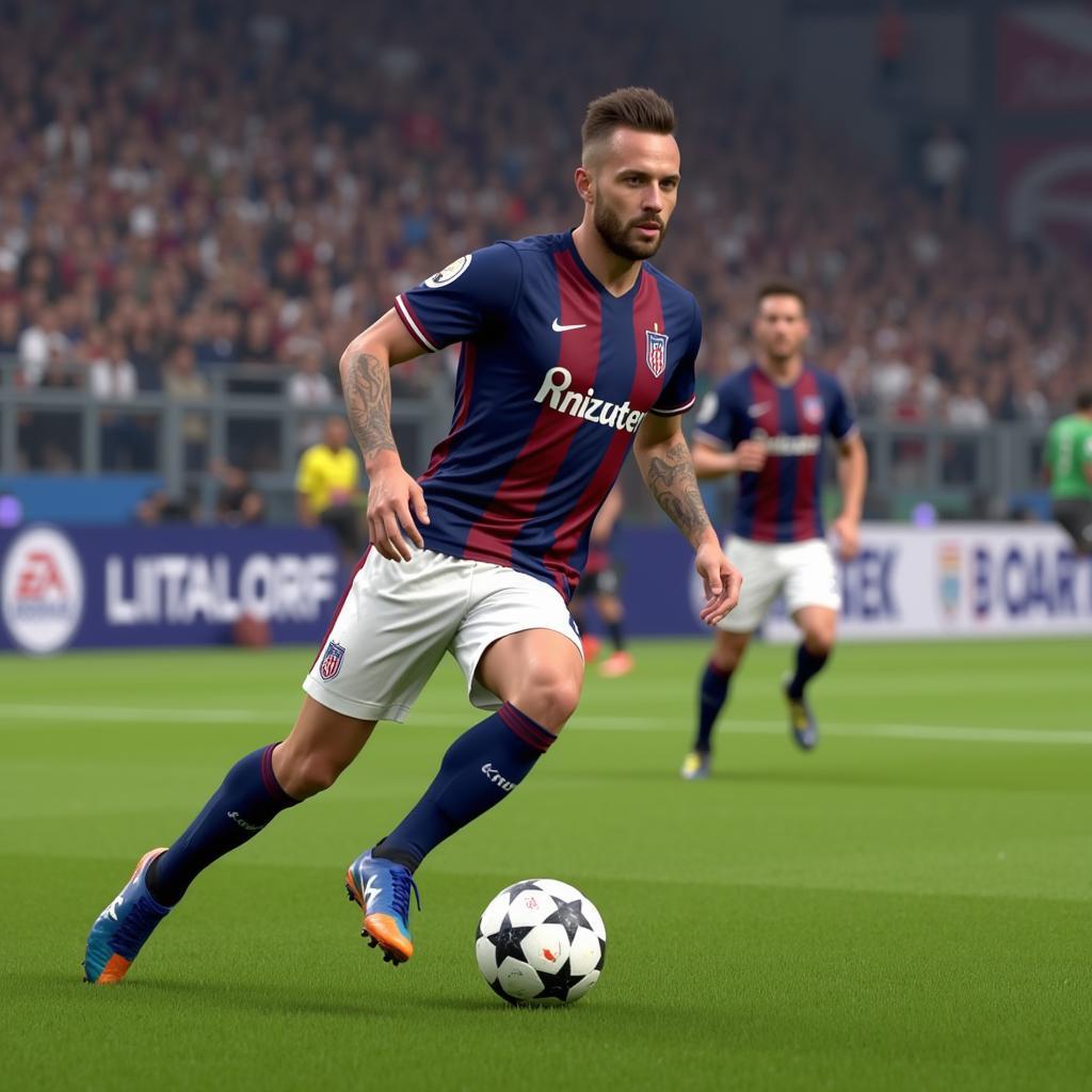 Haaland in FIFA 20 Gameplay