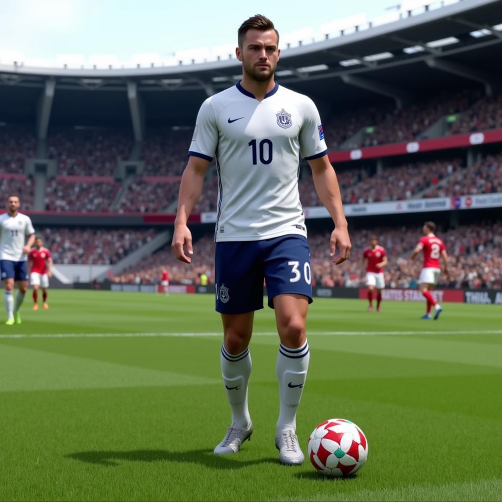 Haaland FIFA 21 In-Game Screenshot