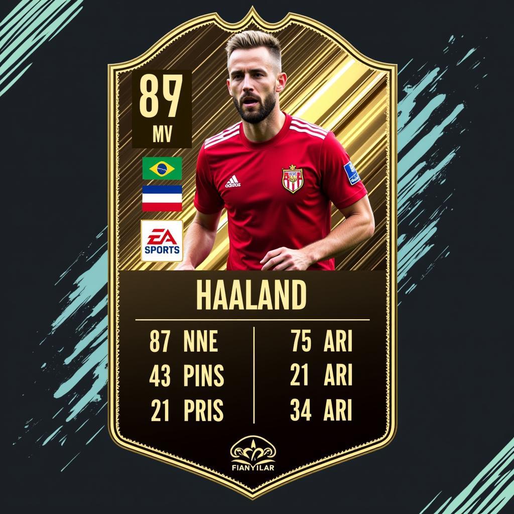 Haaland FIFA 21 Ultimate Team Card