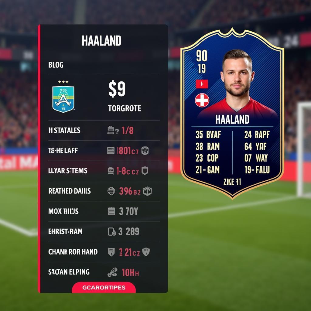 Haaland in FIFA 22 Ultimate Team