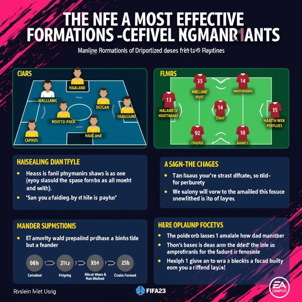 Haaland FIFA 23 Best Formations