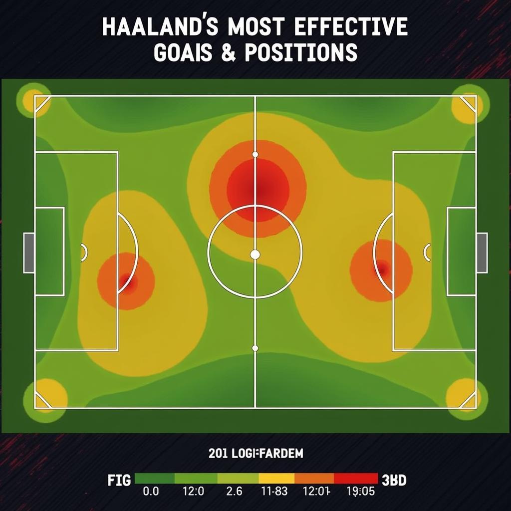 Haaland FIFA 23 Goalscoring Positions