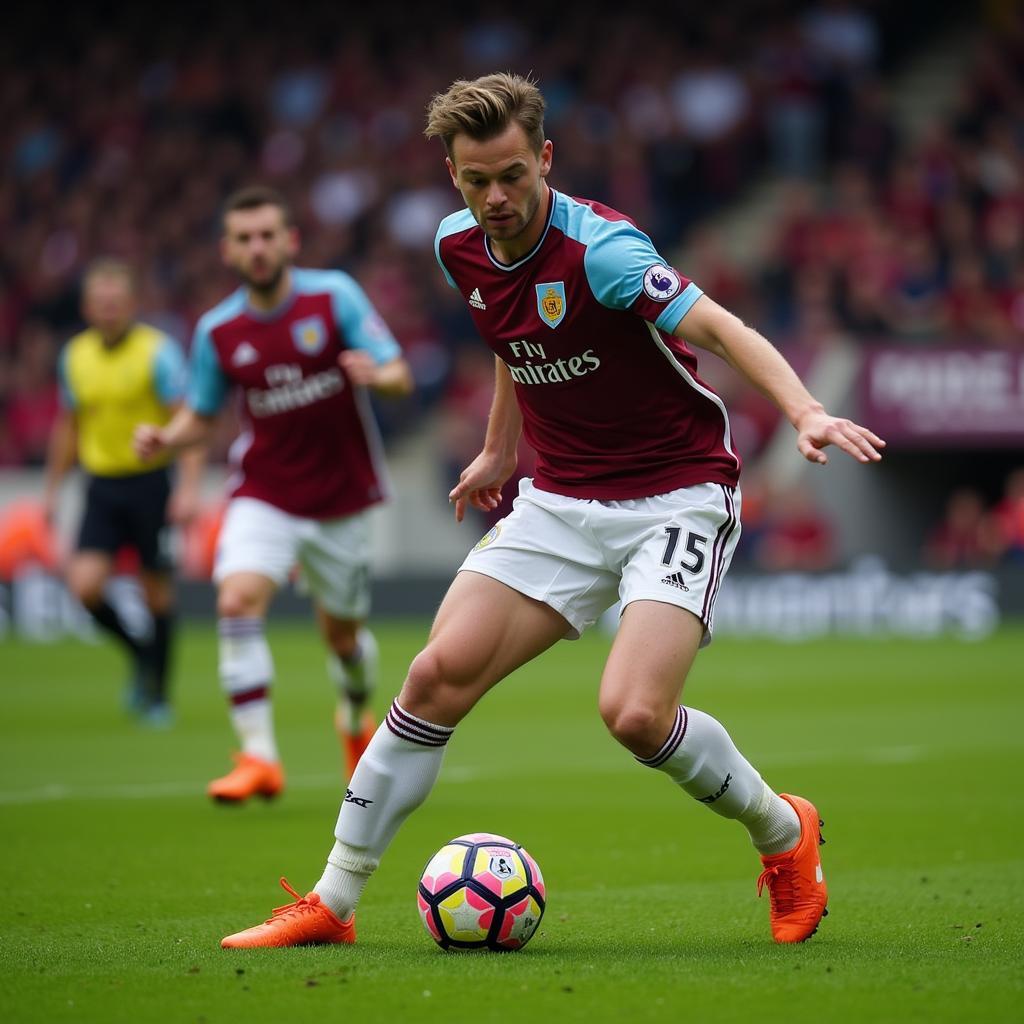 Haaland Focused on the Ball