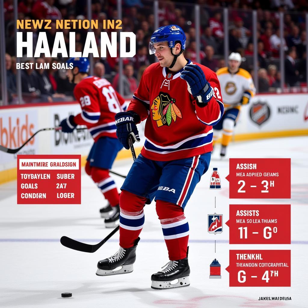 Haaland's Impressive Goals and Assists Ratio: A Visual Breakdown