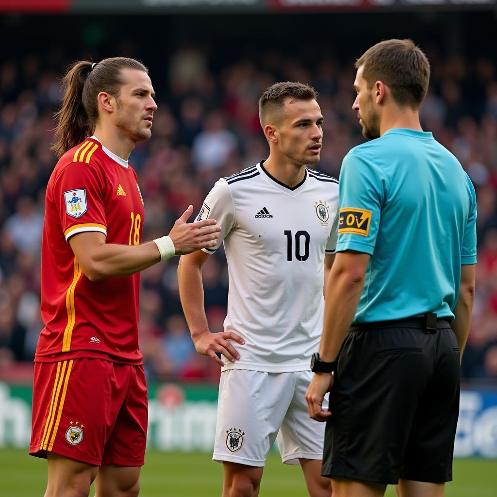 Haaland, Godfrey, and the Referee