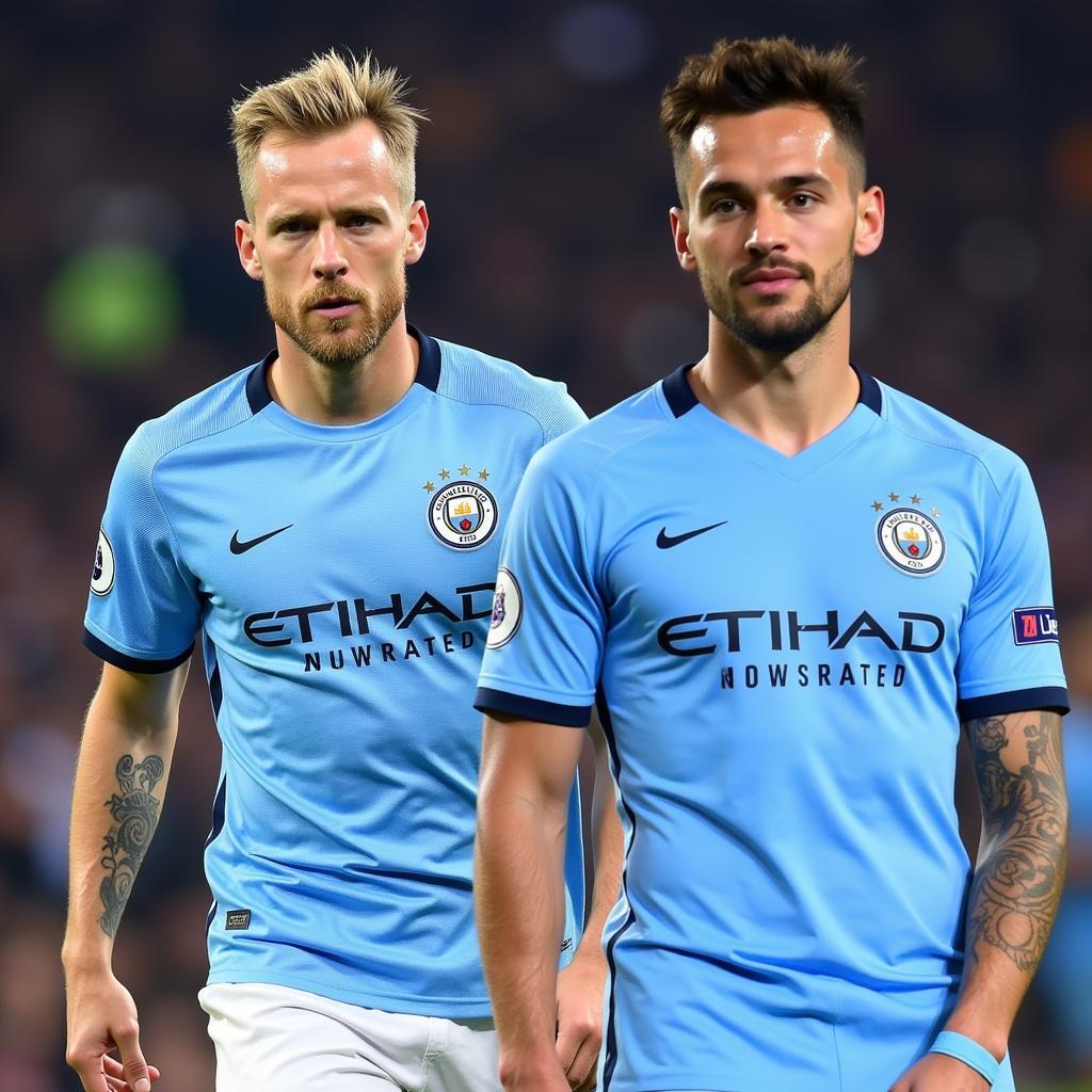 Haaland and Greenwood at Manchester City