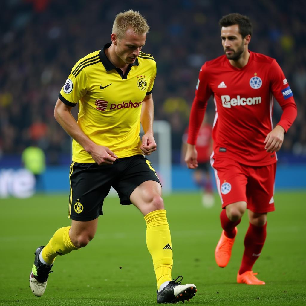 Haaland hamstring injury at Borussia Dortmund