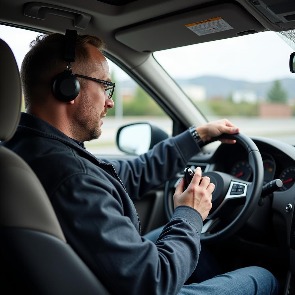 Haaland hands-free driving