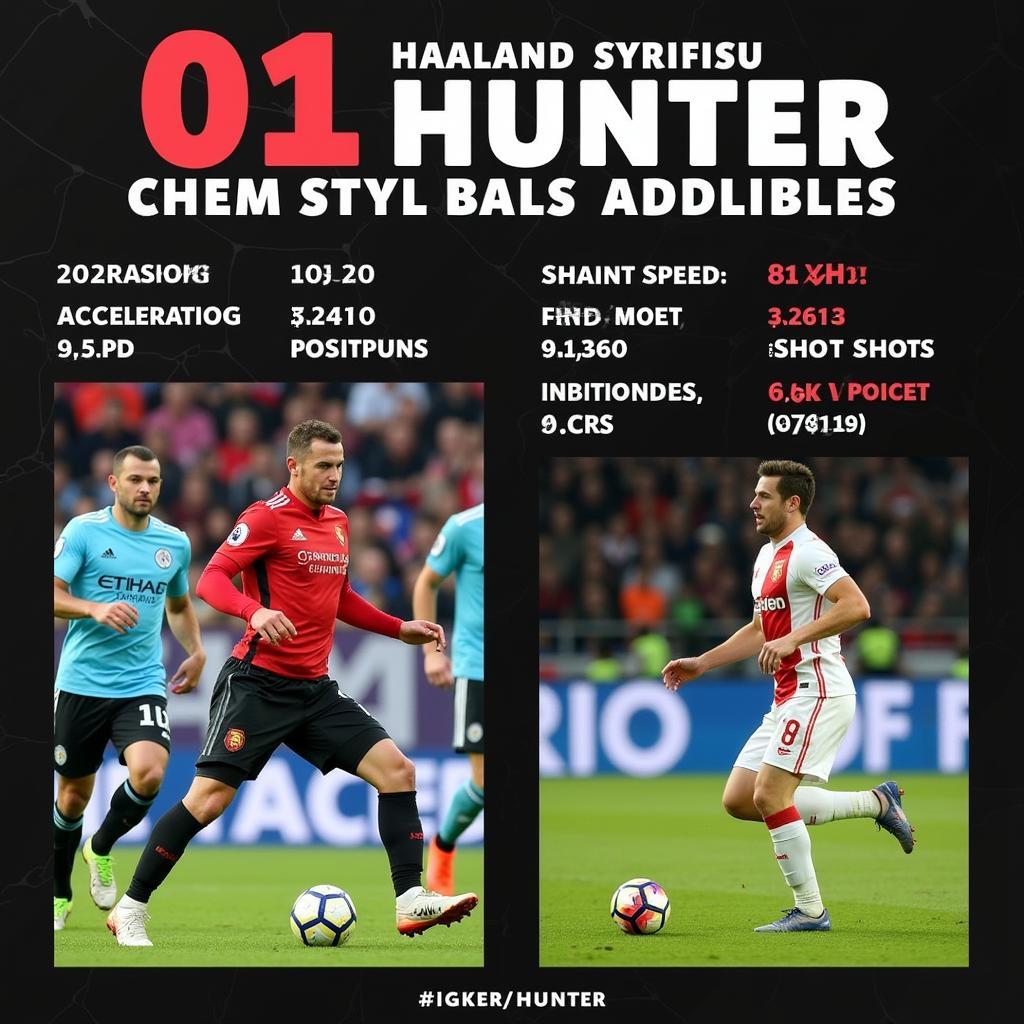 Haaland Hunter Chem Style Comparison