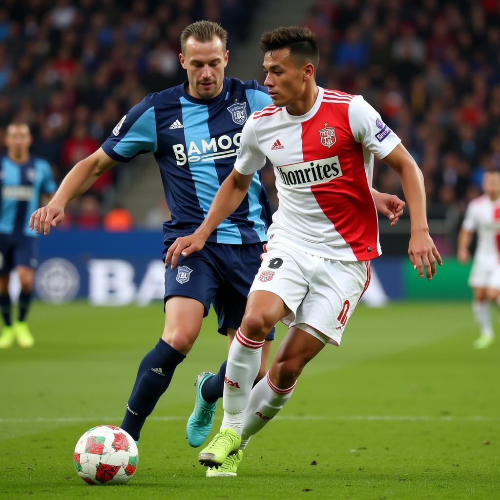 Haaland in Champions League Action