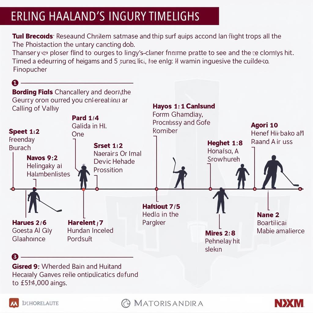 Erling Haaland Injury History Timeline