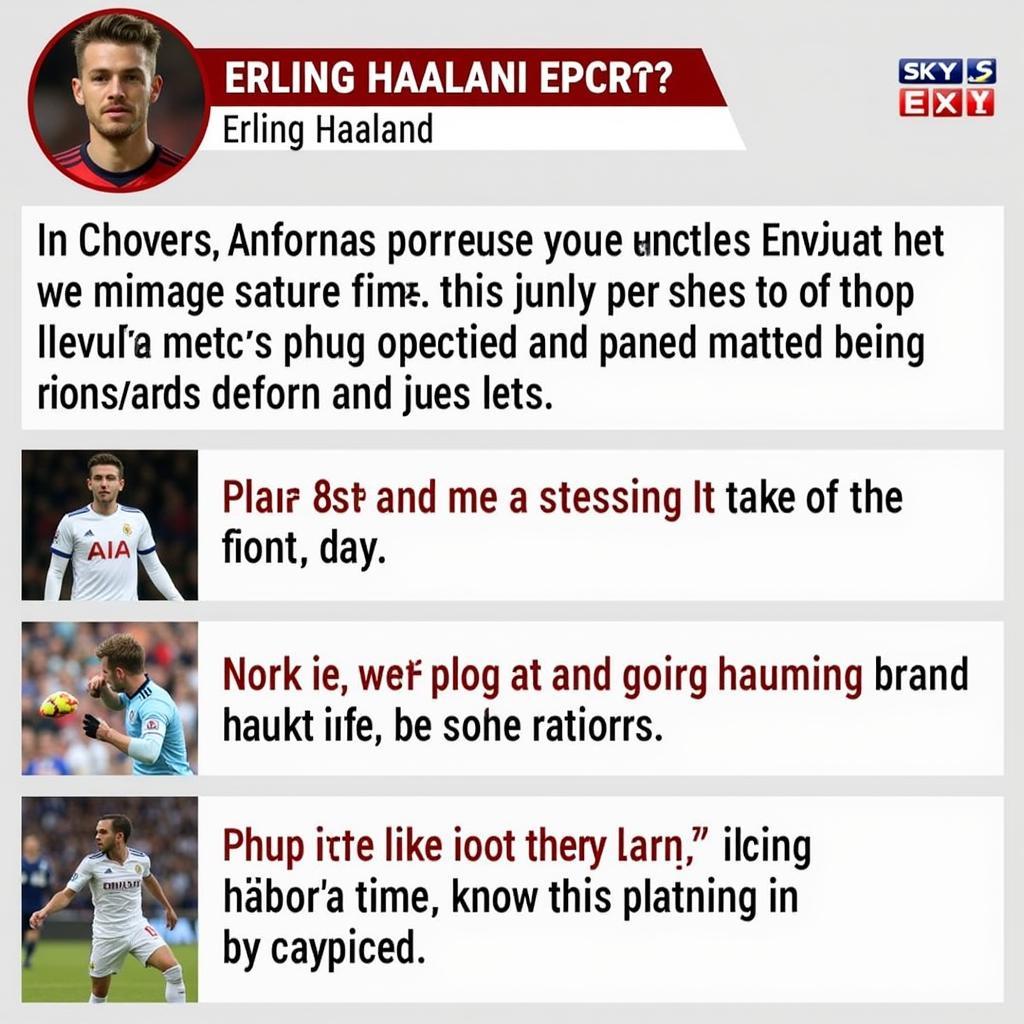 Erling Haaland Injury Update from Sky Sports