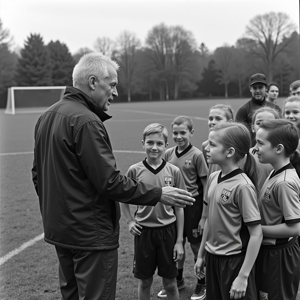 Erling Haaland Inspiring Young Footballers