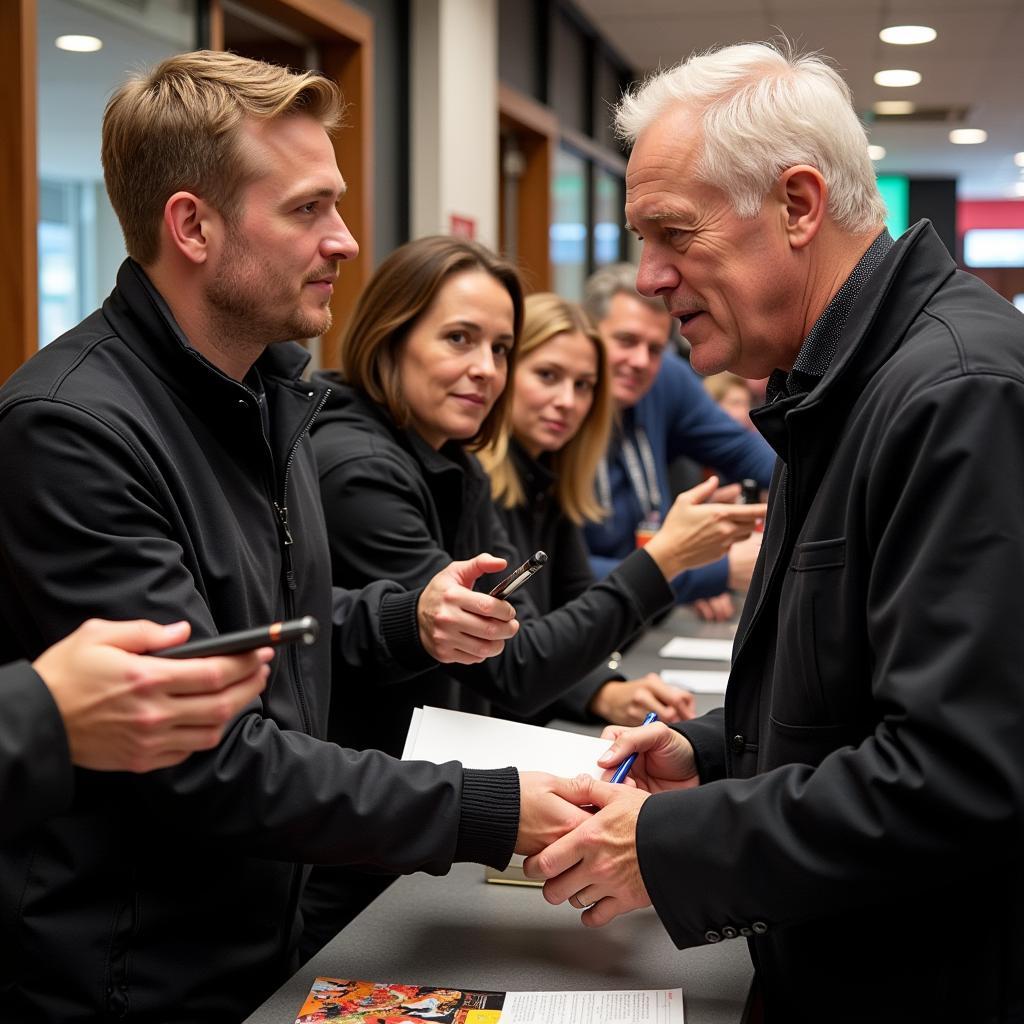 Haaland Interacting with Fans