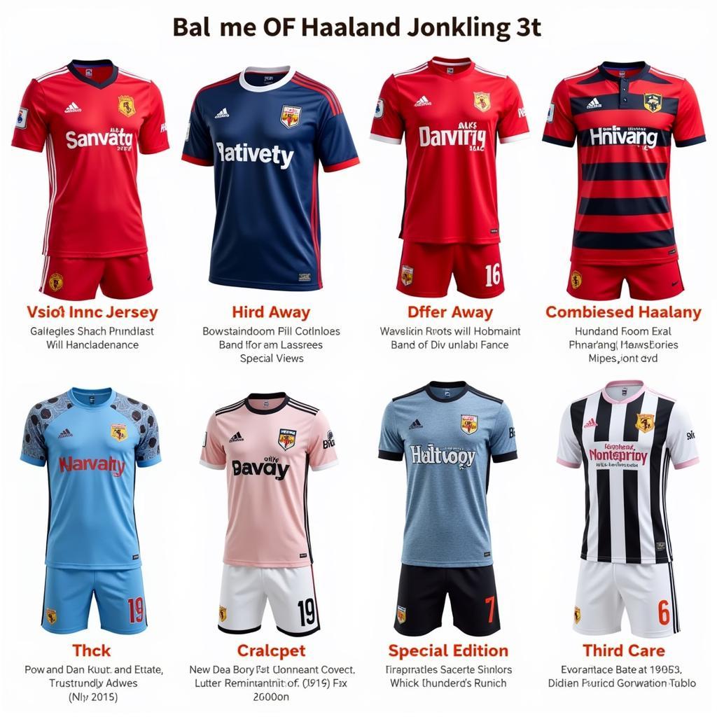 Haaland Jersey Options at Online Retailers