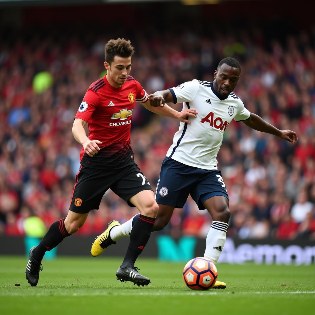 Haaland and Jesus facing off in a Manchester Derby.