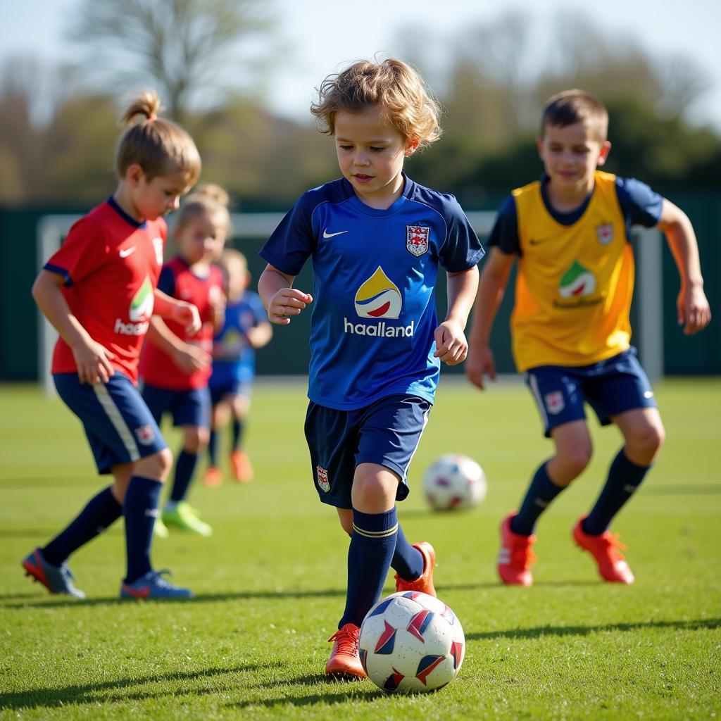 Haaland Junior Training Kit Image