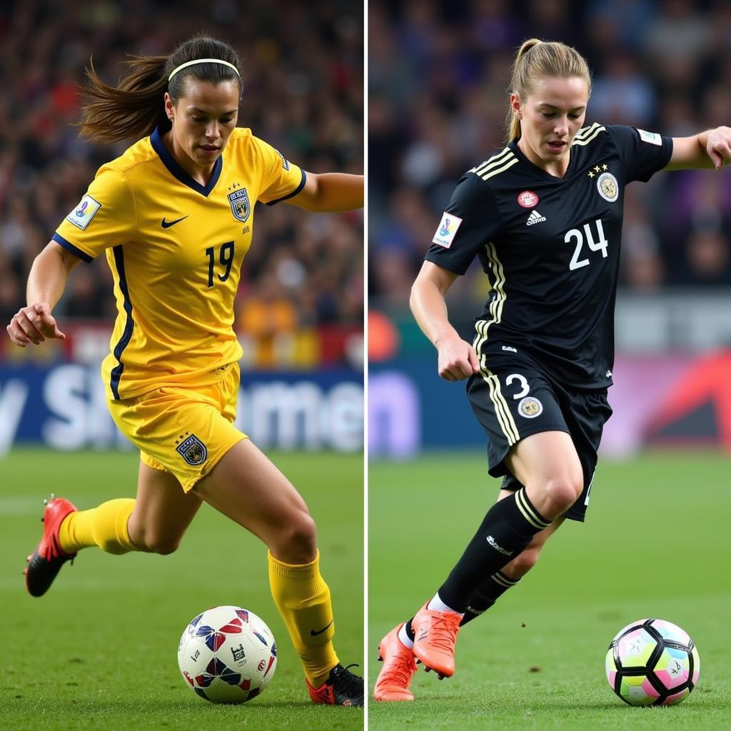 Haaland and Kane Finishing Styles Compared