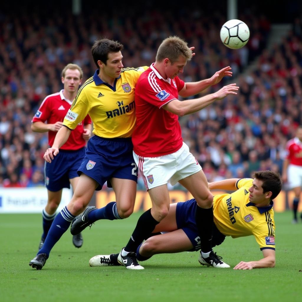 Haaland and Keane 2001 Incident in the Manchester Derby