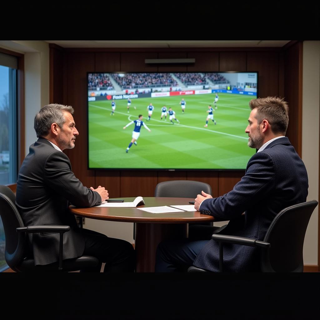 Roy Keane analyzing Haaland's performance