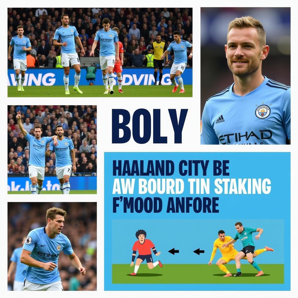 Erling Haaland's Manchester City Goals