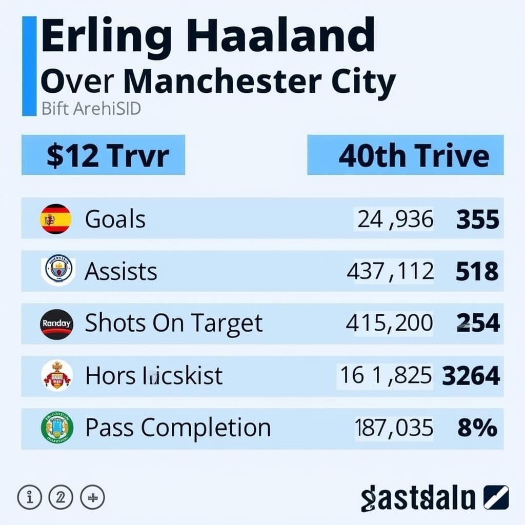 Haaland Man City Goals and Stats Download