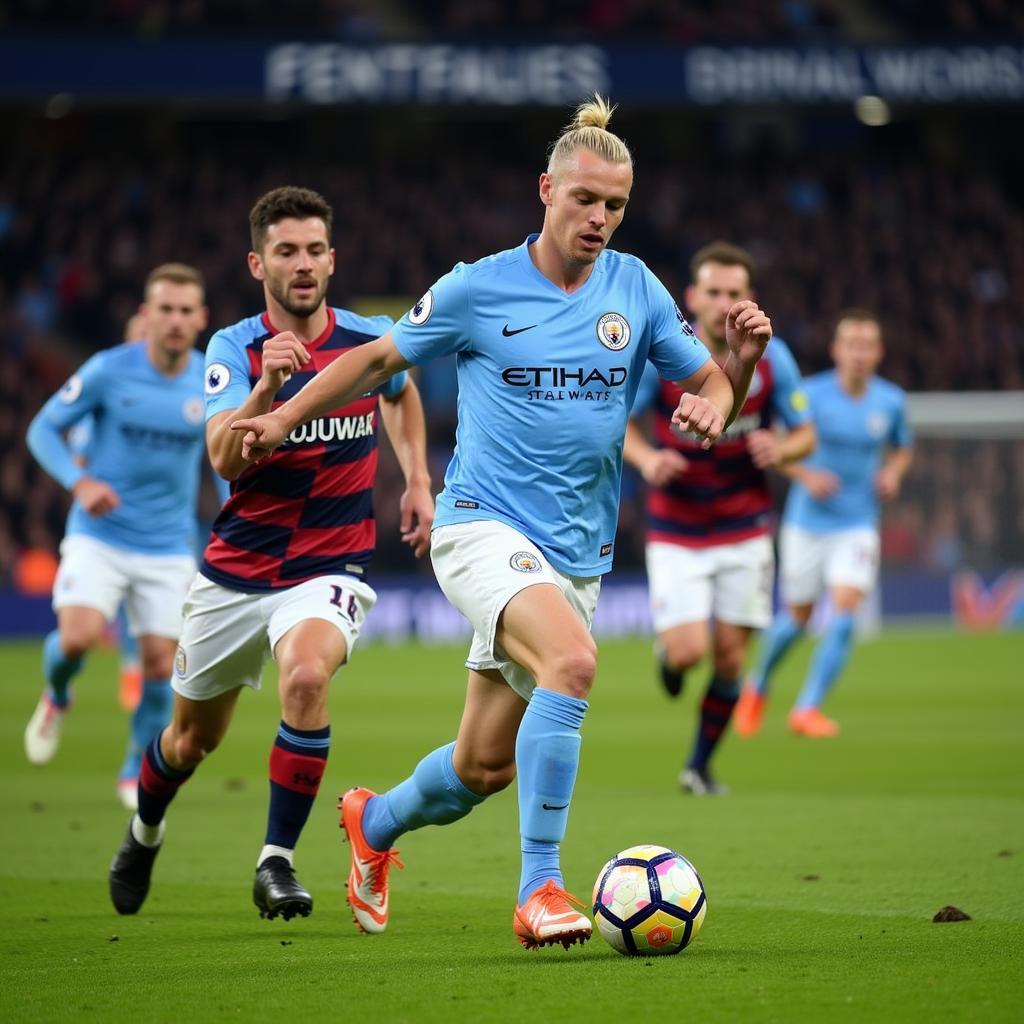 Haaland Leading Manchester City's Attack