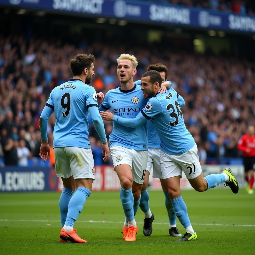 Haaland Scores on his Manchester City Debut