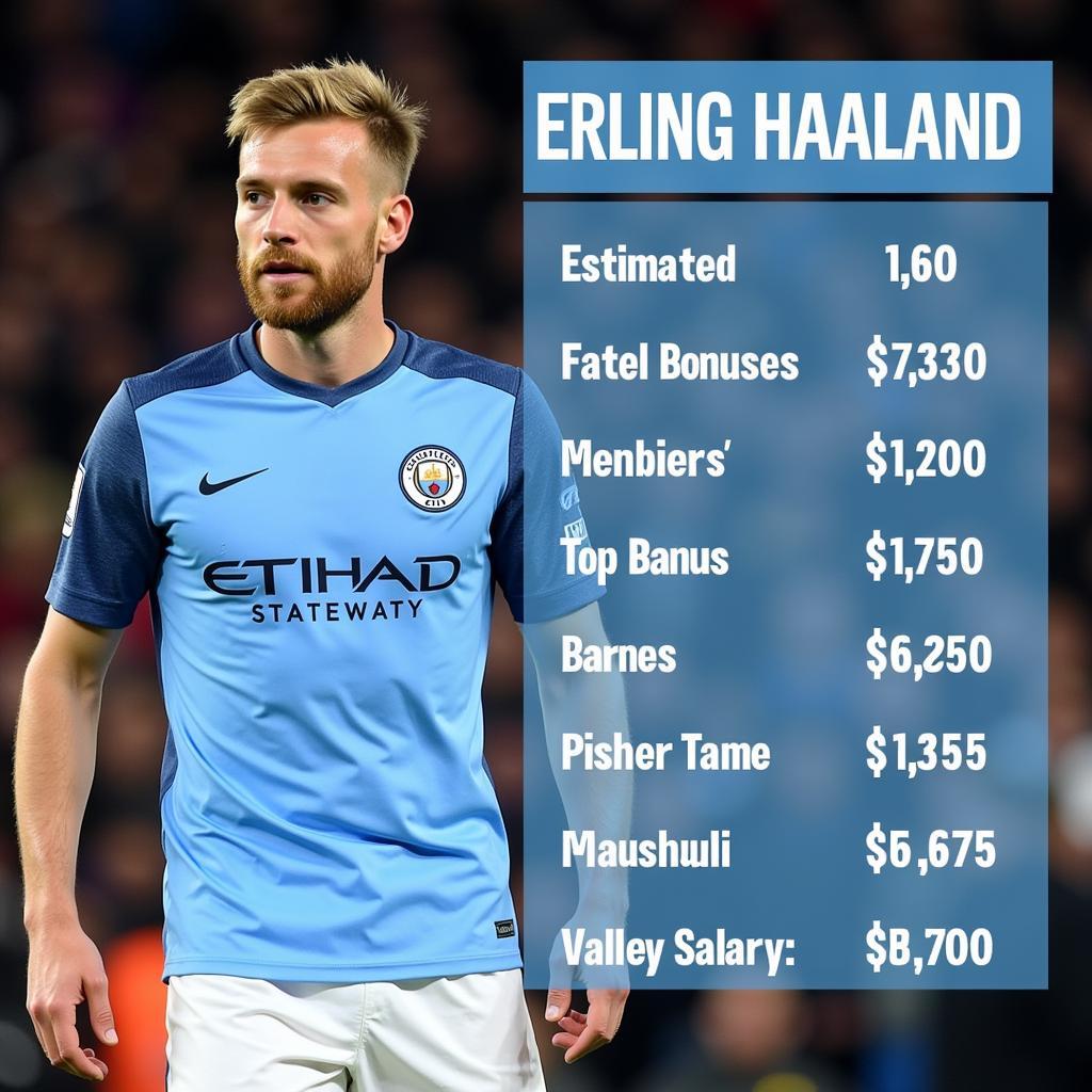 Erling Haaland Salary at Manchester City