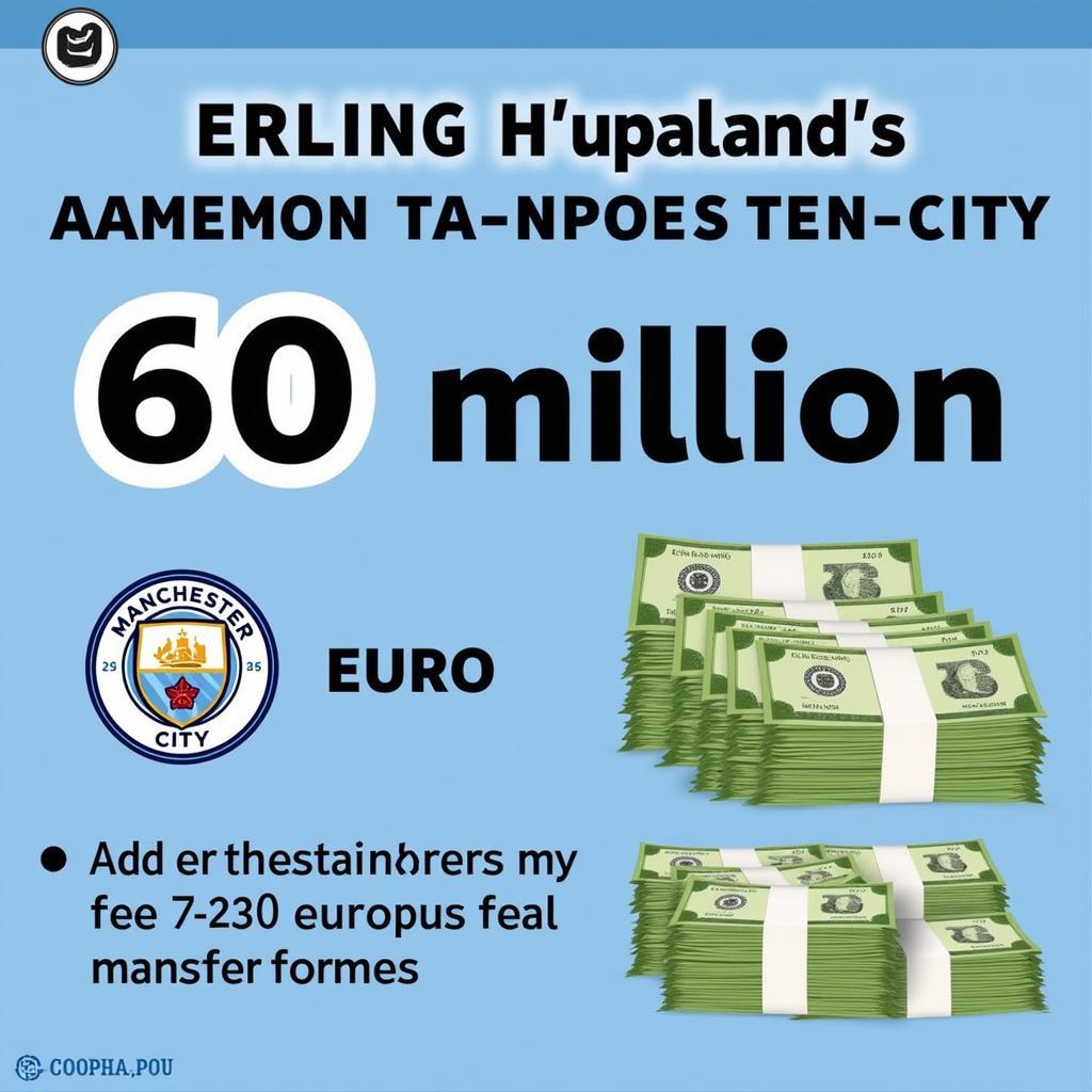 Erling Haaland Manchester City Transfer Fee