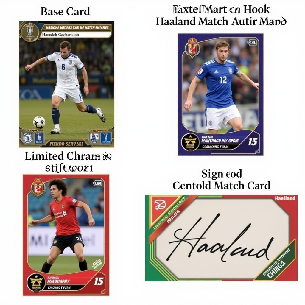 Haaland Match Attax Card Types