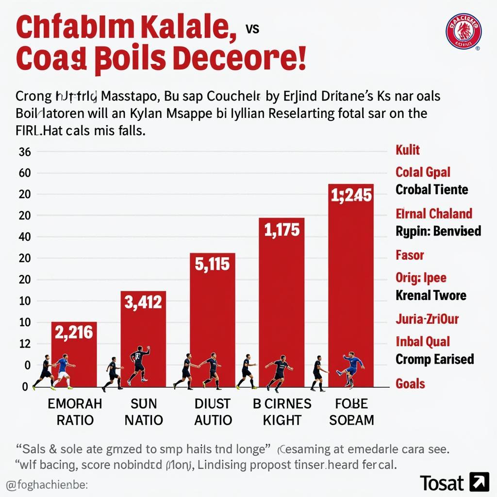 Haaland and Mbappe Goals Comparison