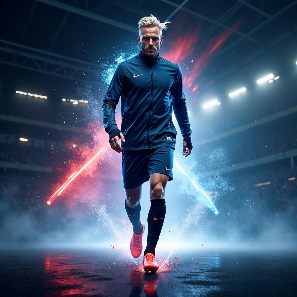 Erling Haaland in a future Nike campaign