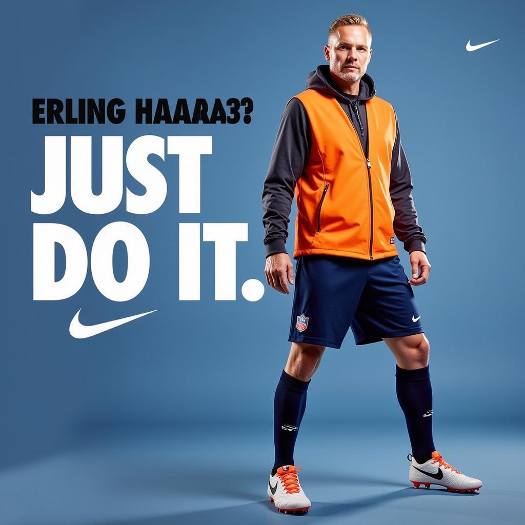 Haaland Nike Promotional Campaign