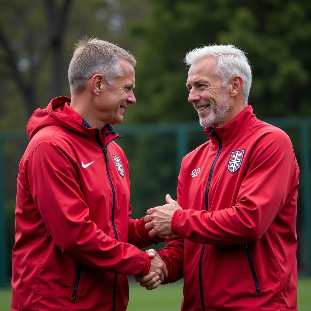 Erling Haaland showing his commitment to playing for Norway