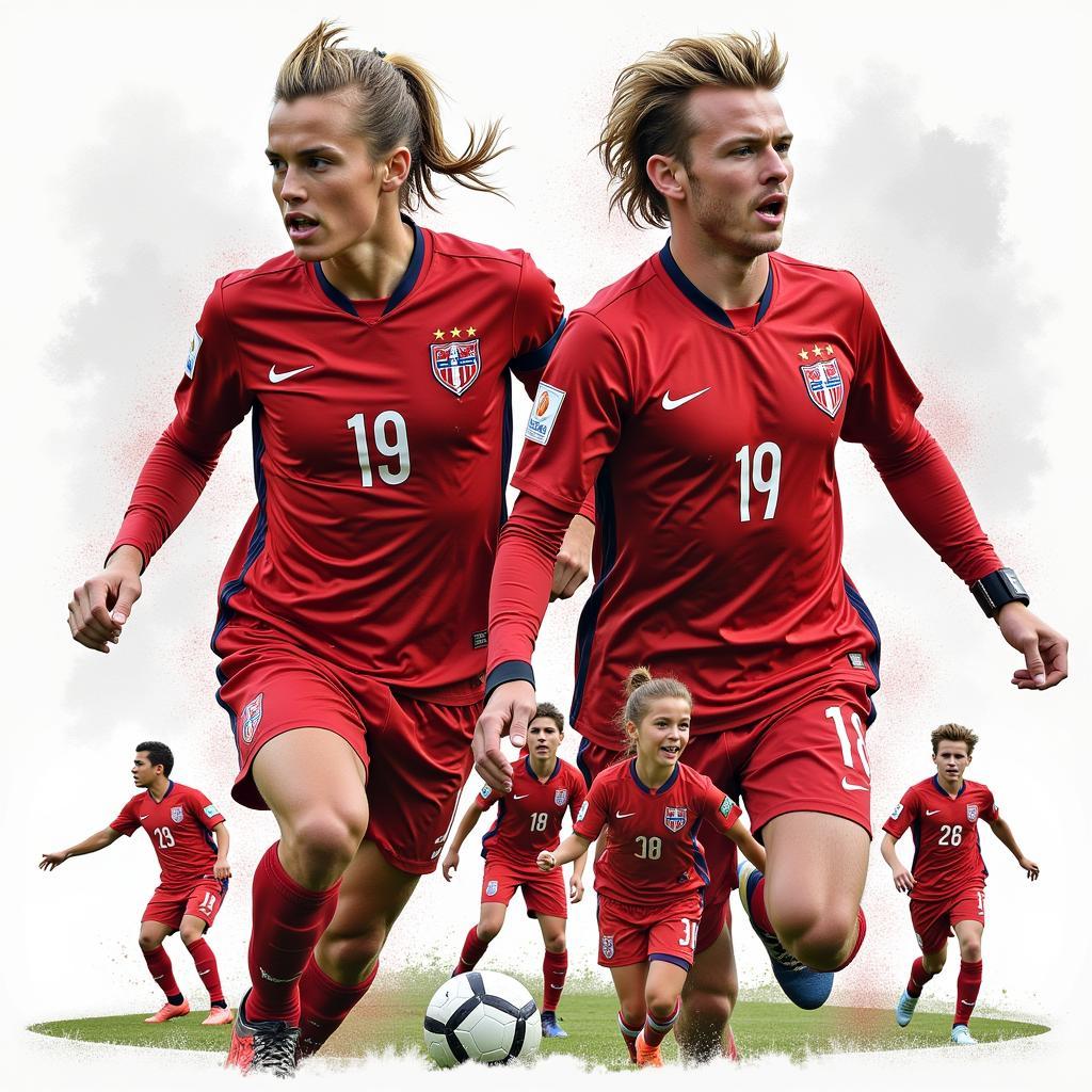 Haaland and Odegaard representing the future of Norwegian football