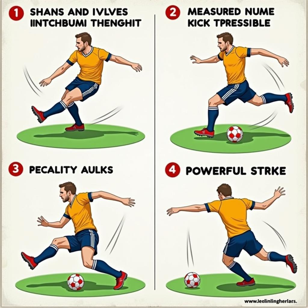 Haaland Penalty Kick Technique