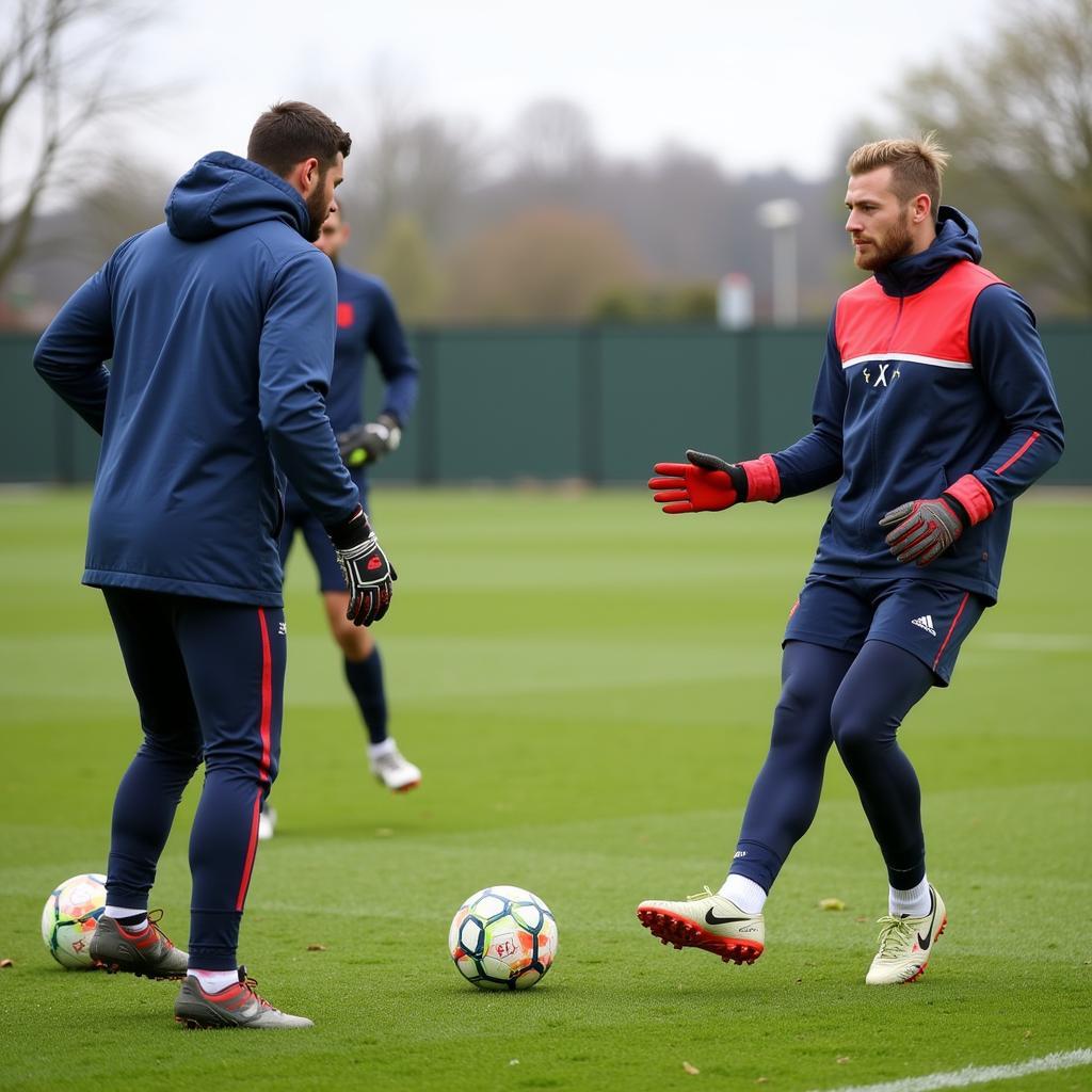 Haaland Penalty Training