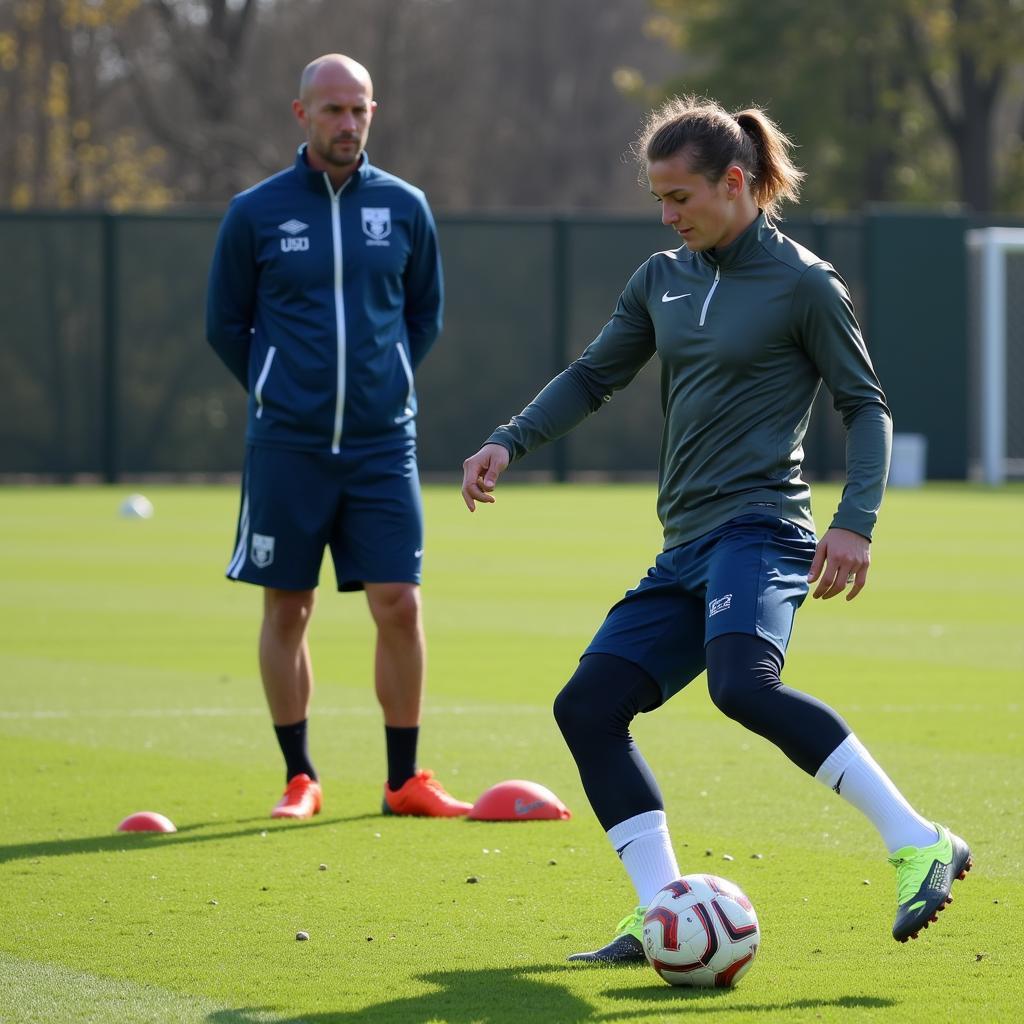 Haaland Penalty Training