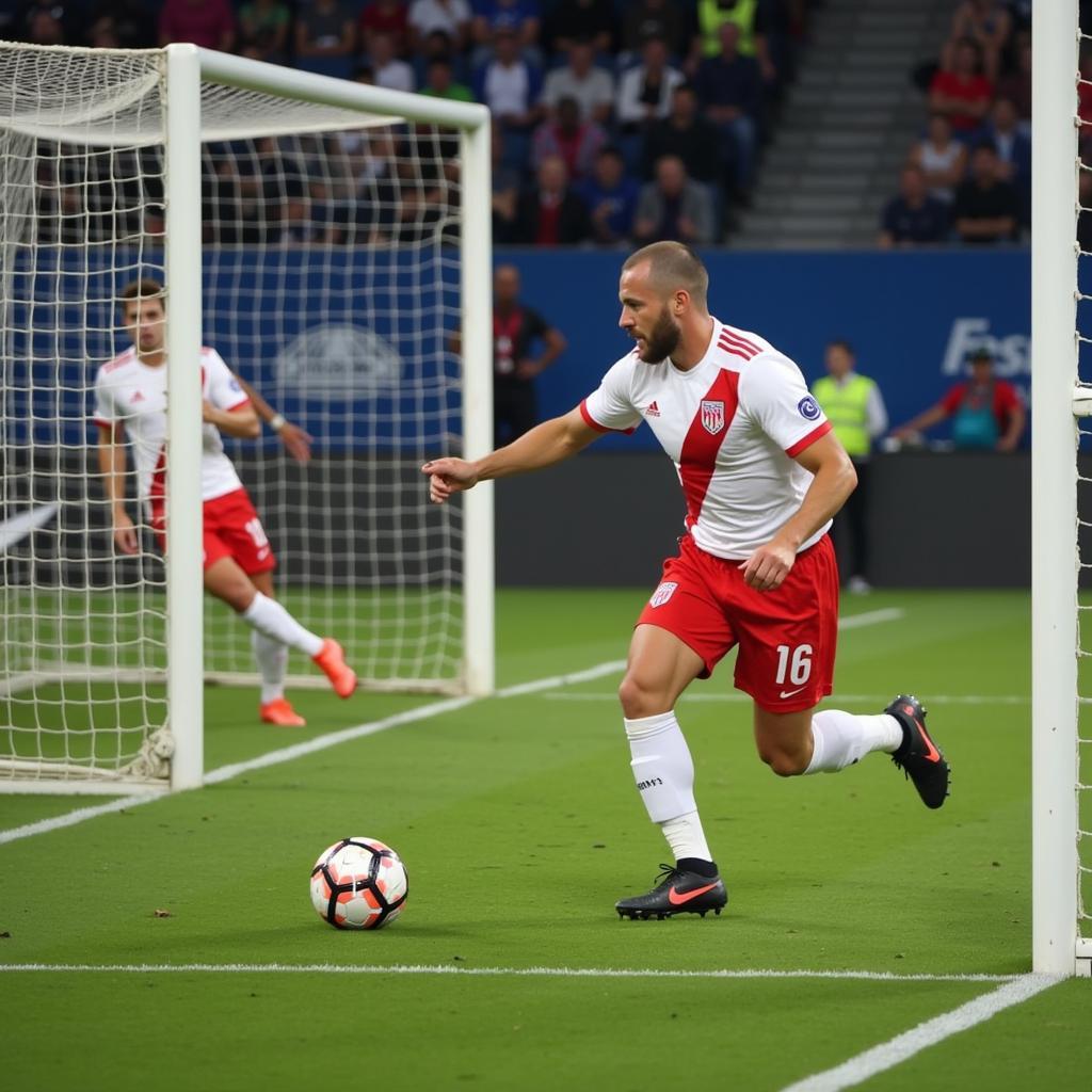 Haaland's Perfect Positioning in the Box