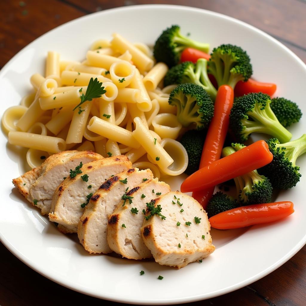 Erling Haaland Pre-Game Meal: Pasta and Chicken